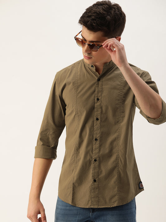 Solid Casual Shirt