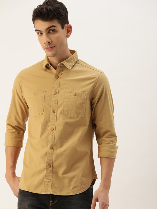 Solid Casual Shirt