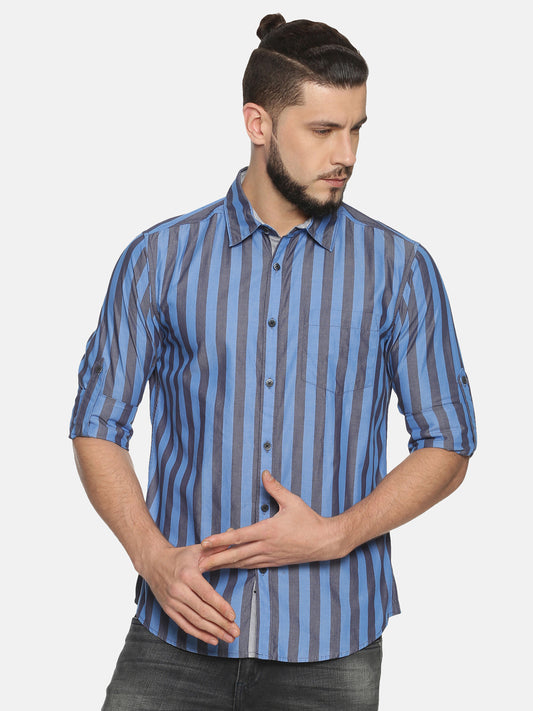 Striped Casual Shirt