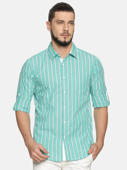 Striped Casual Shirt