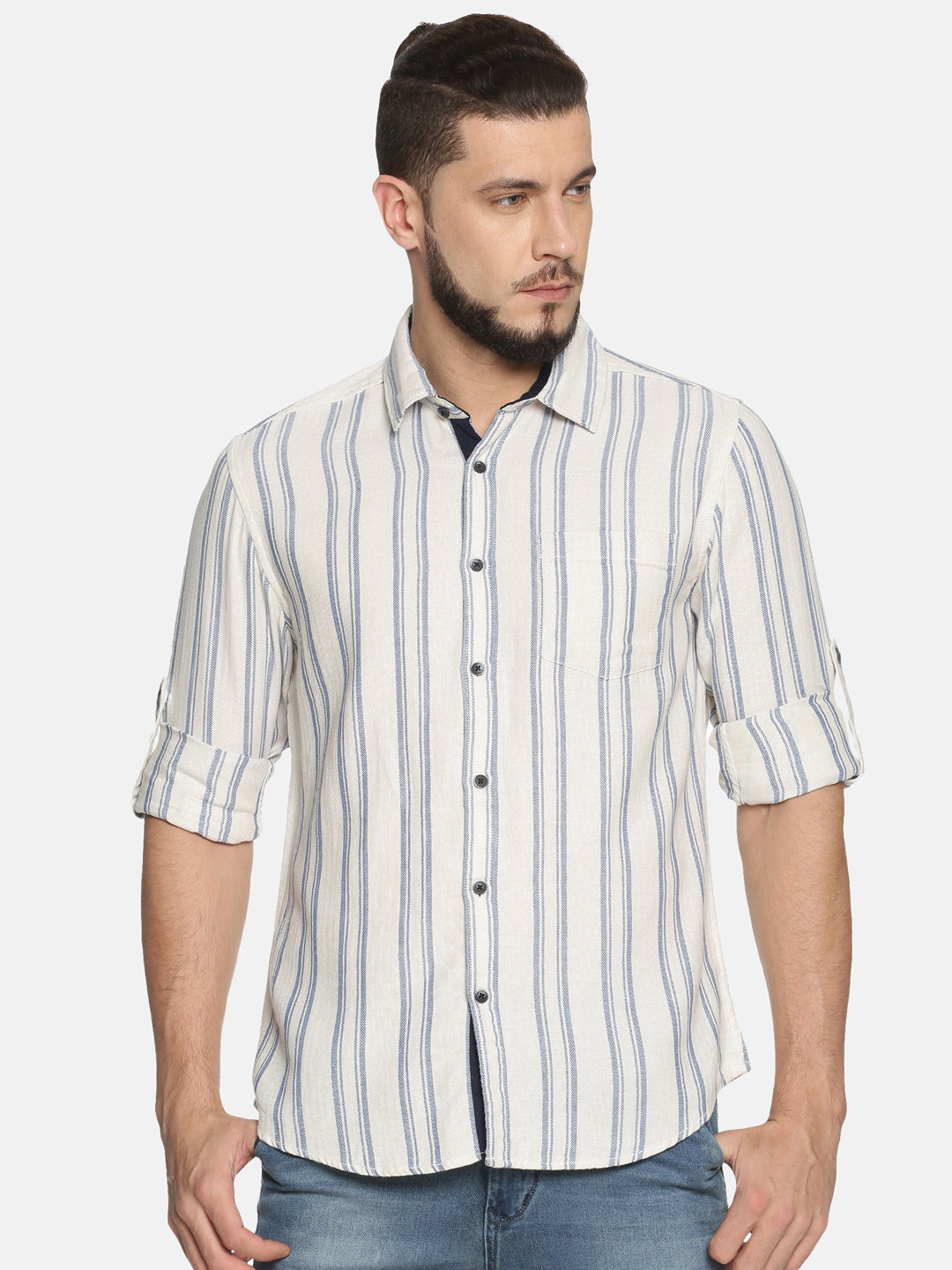 Striped Casual Shirt