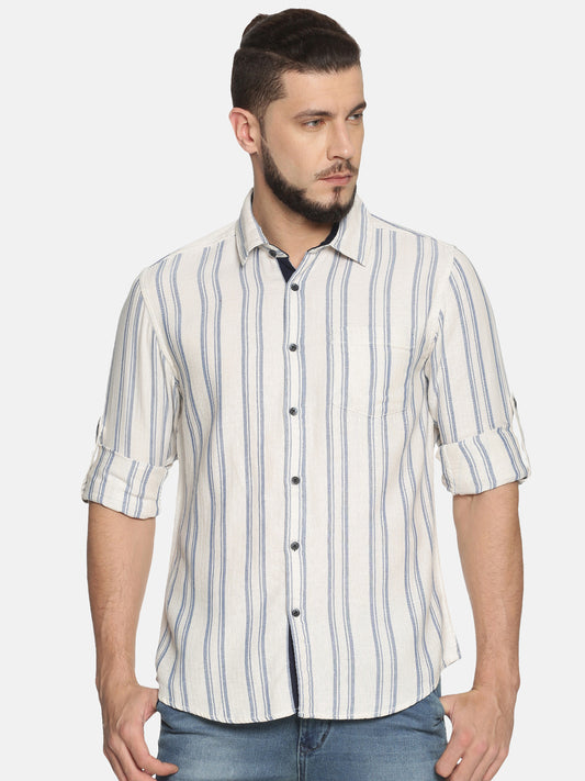 Striped Casual Shirt