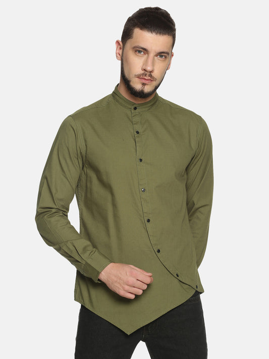 Solid Casual Shirt
