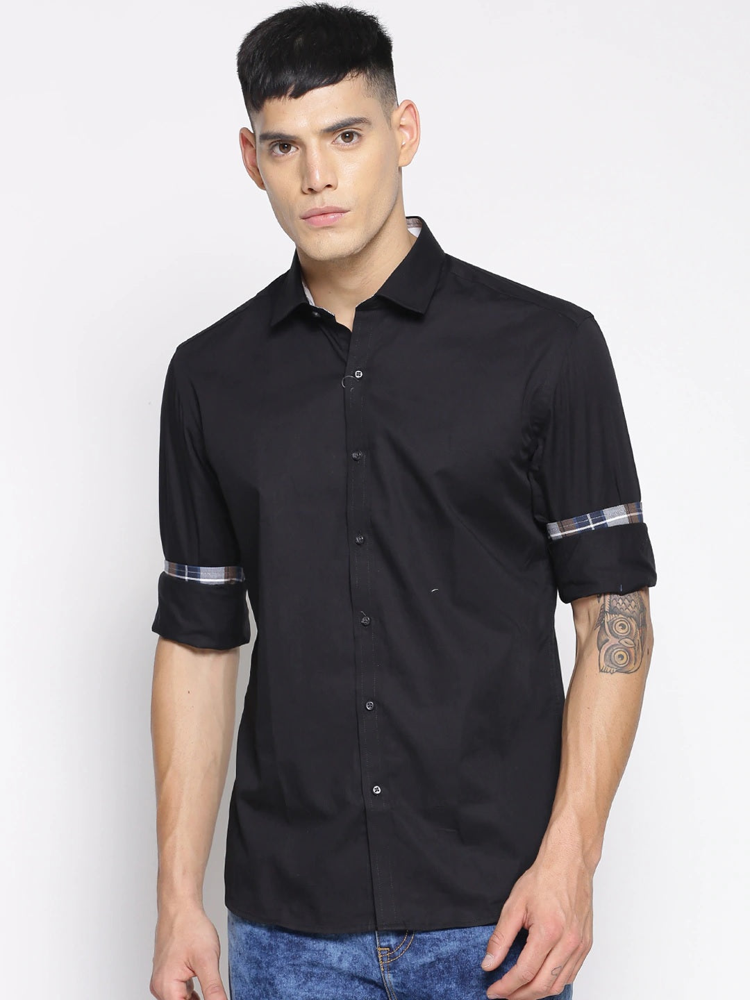 Solid Casual Shirt