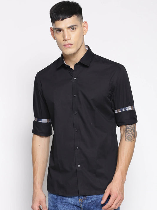 Solid Casual Shirt