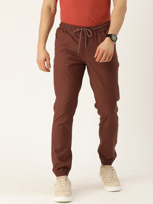 Solid Joggers Trouser