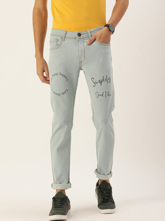 Printed Jeans
