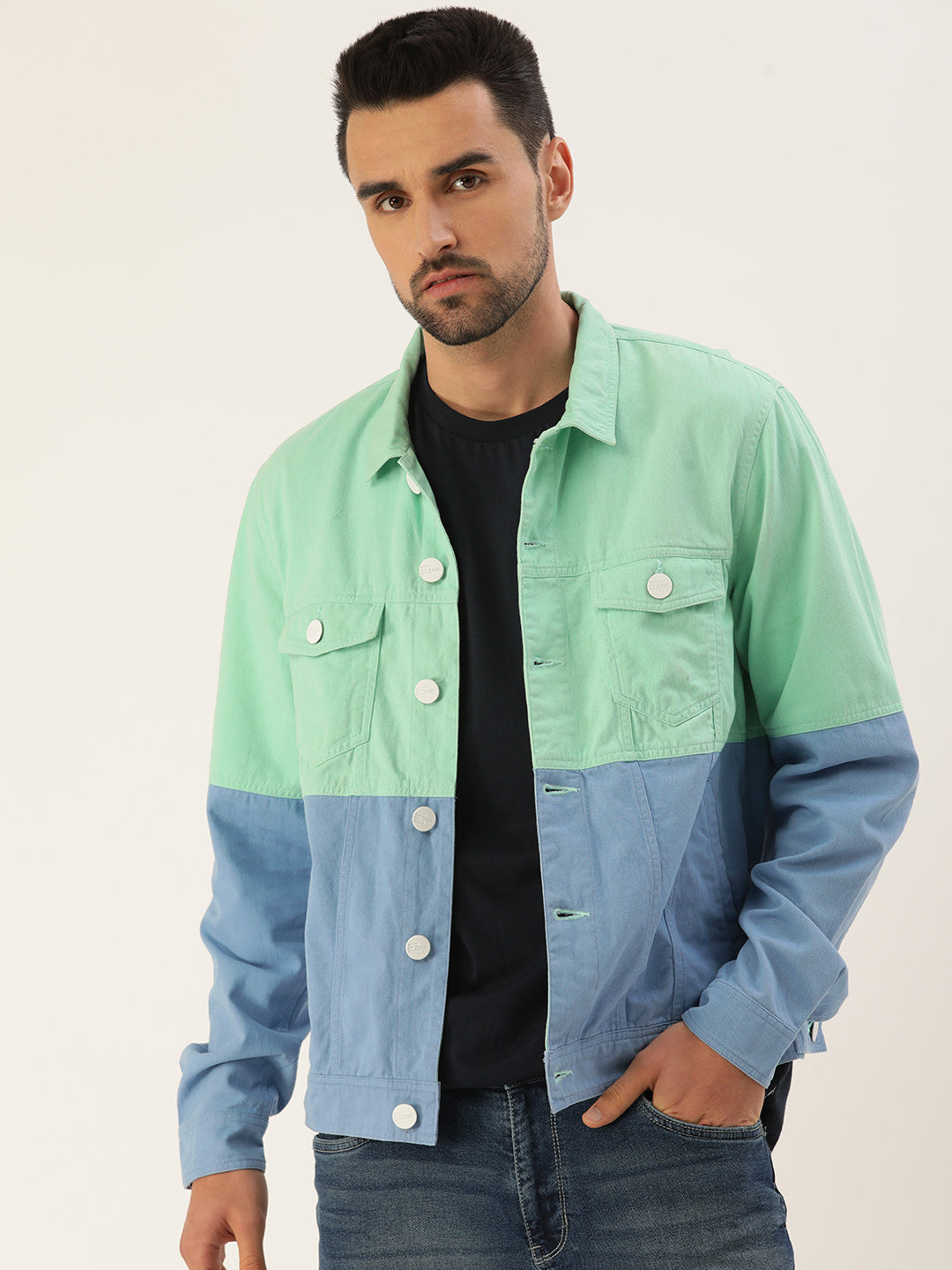 Colourblocked Jacket