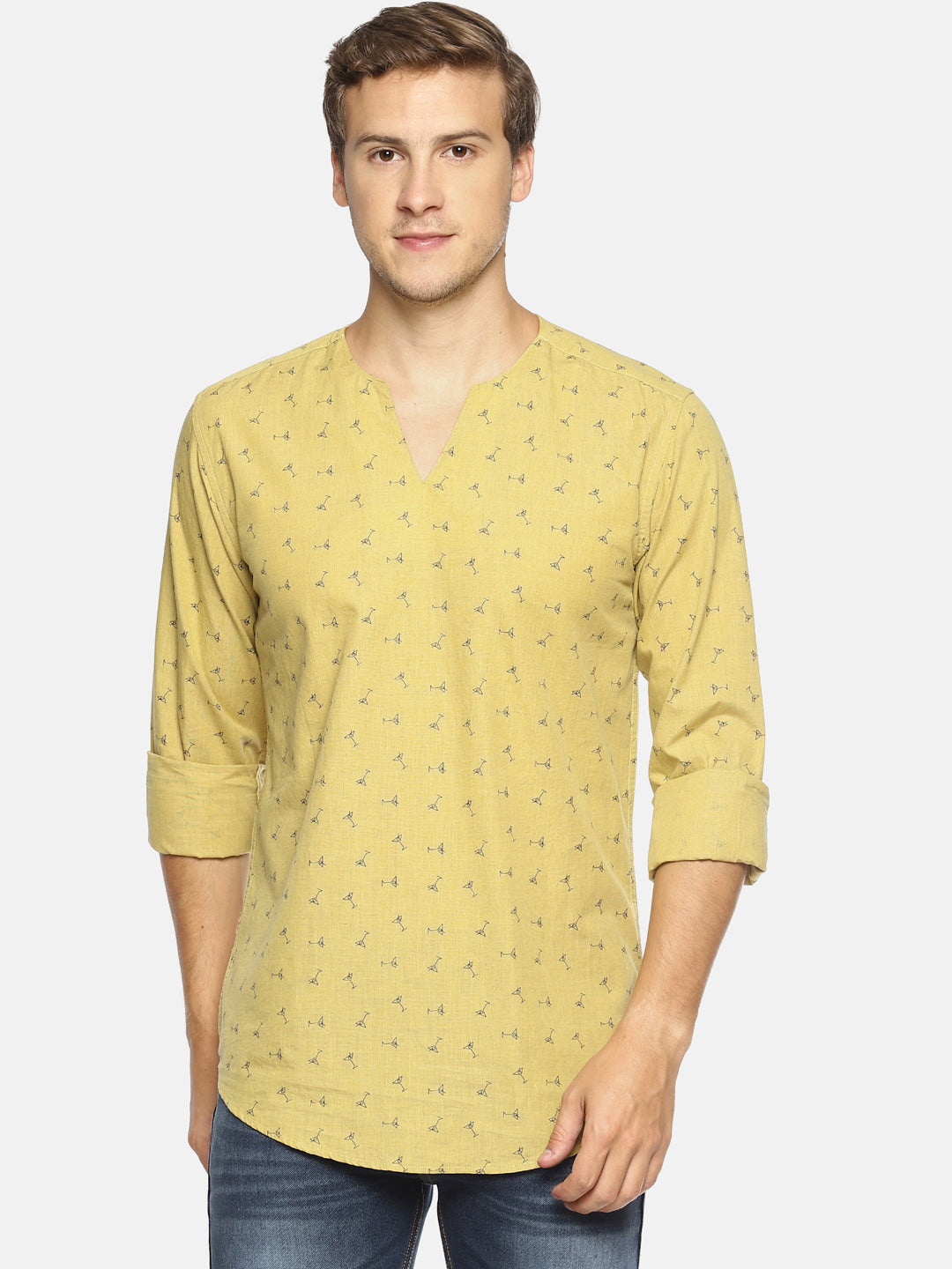 Printed Straight Kurta