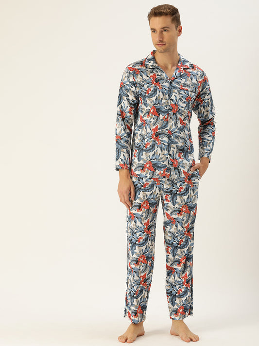 Printed Night Suit