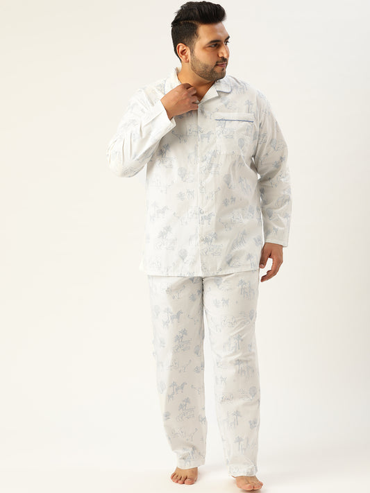 Printed Pyjama Set