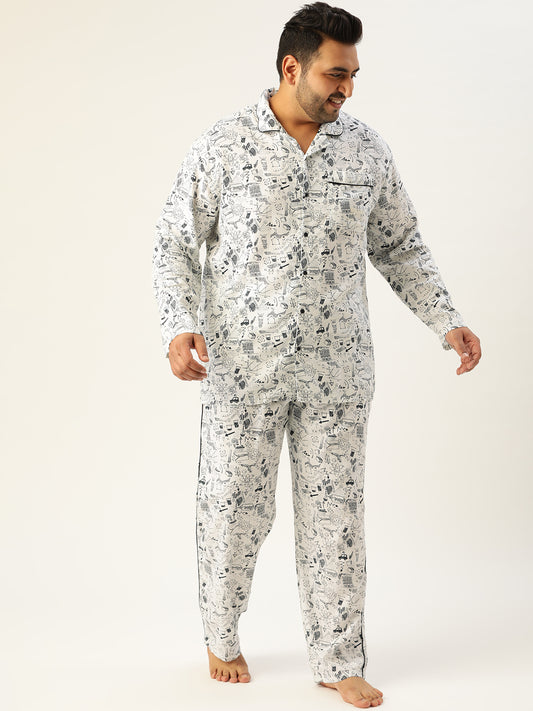 Printed Pyjama Set