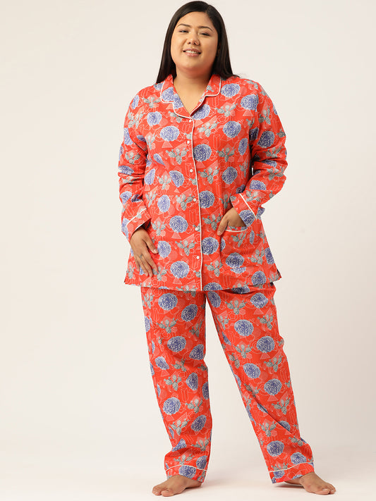 Printed Pyjamas Set