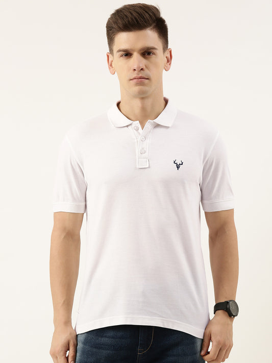 Solid Polo T-shirt