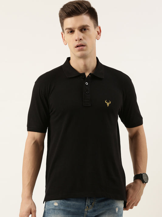 Solid Polo T-Shirt