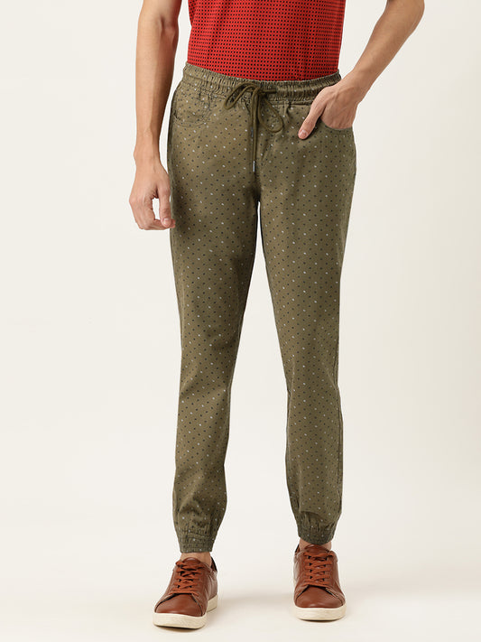 Printed Joggers Trousers