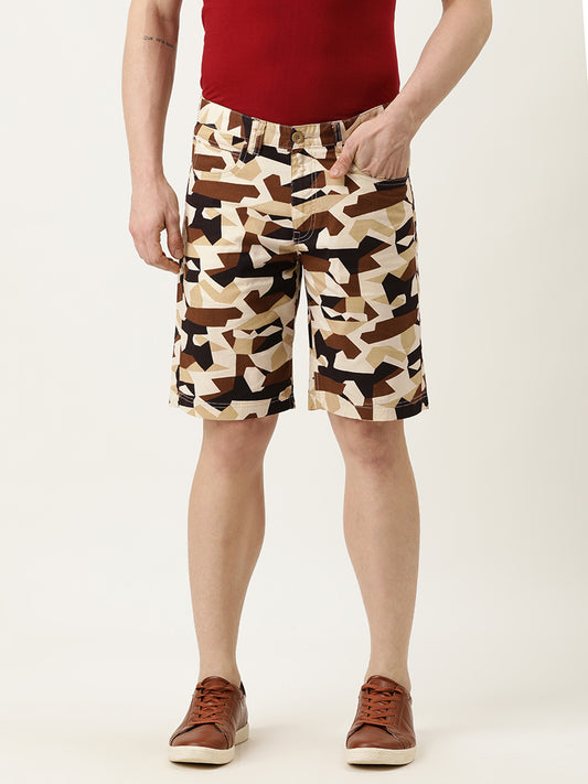Printed Chino Shorts