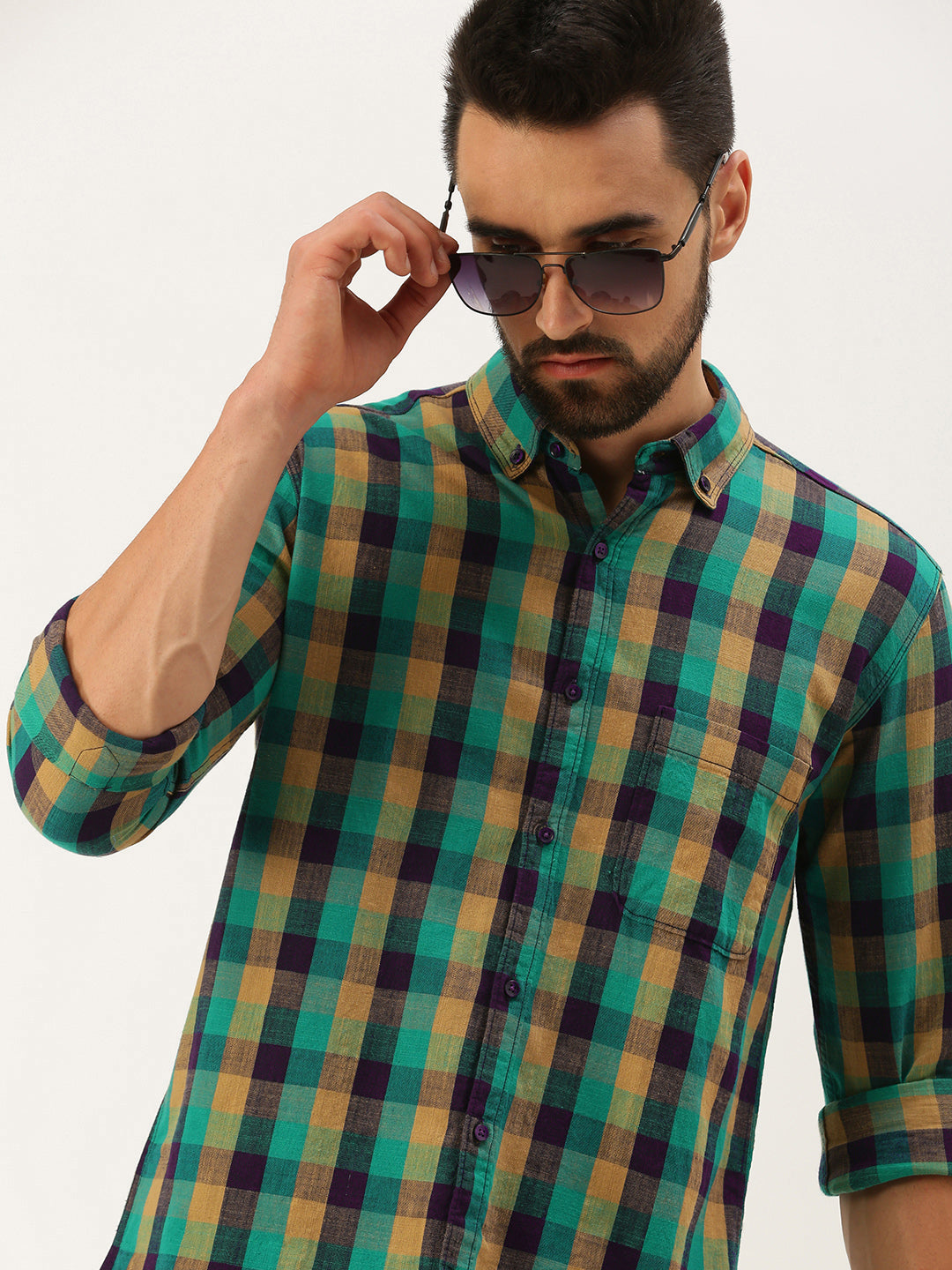 Checked Casual Shirt
