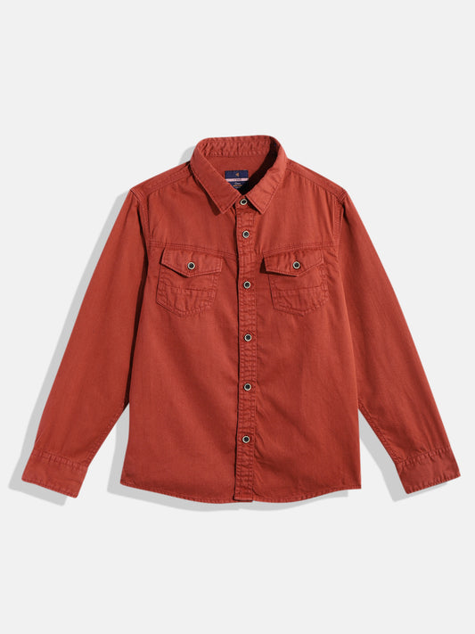 Solid Casual Shirt