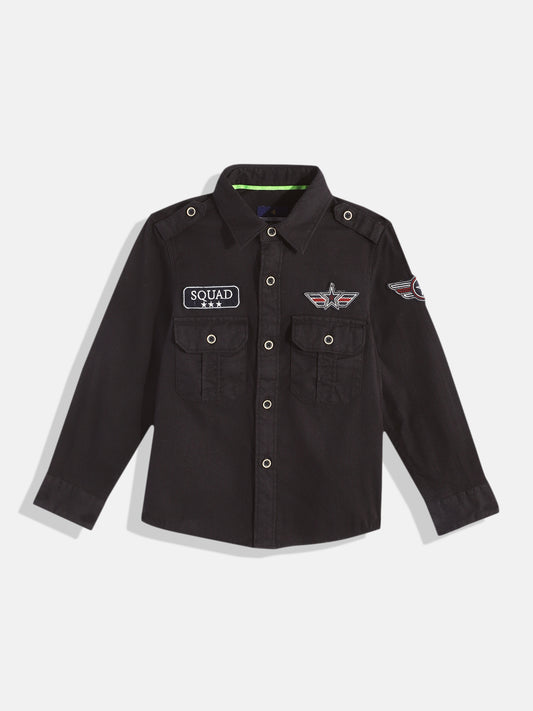 Solid Casual Shirt