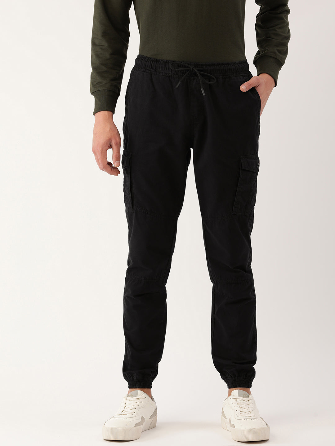 Solid Joggers Trousers