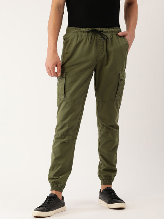Solid Joggers Trousers