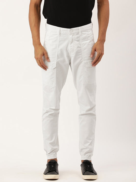 Solid Cotton Joggers