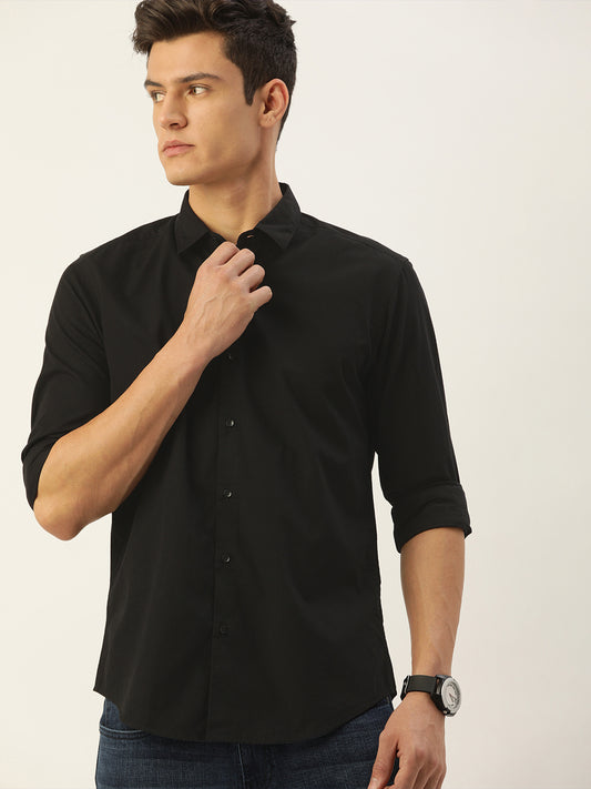 Solid Casual Shirt
