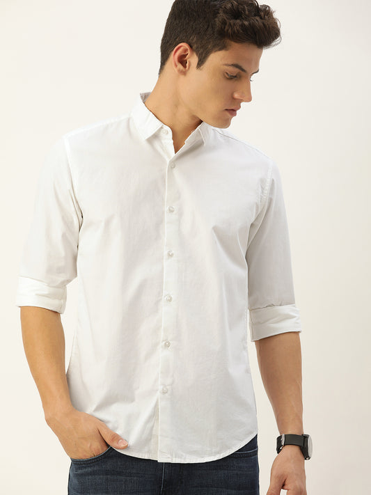 Solid Casual Shirt