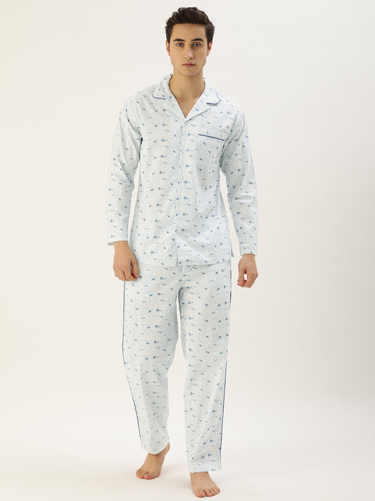 Printed Night Suit