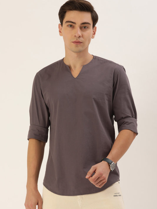 Solid Casual Shirt