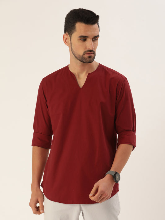 Solid Casual Shirt