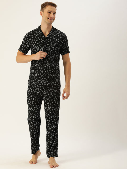 Printed Night Suit