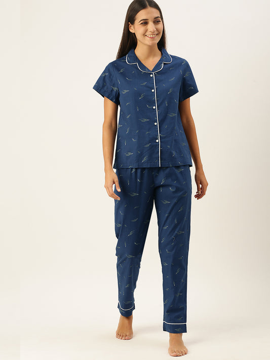 Printed Night Suit