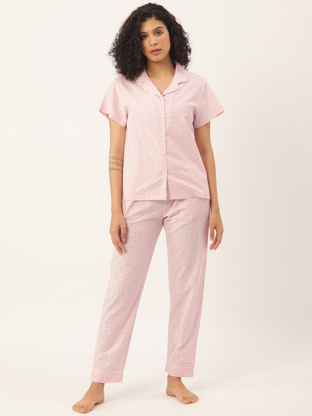 Printed Night Suit
