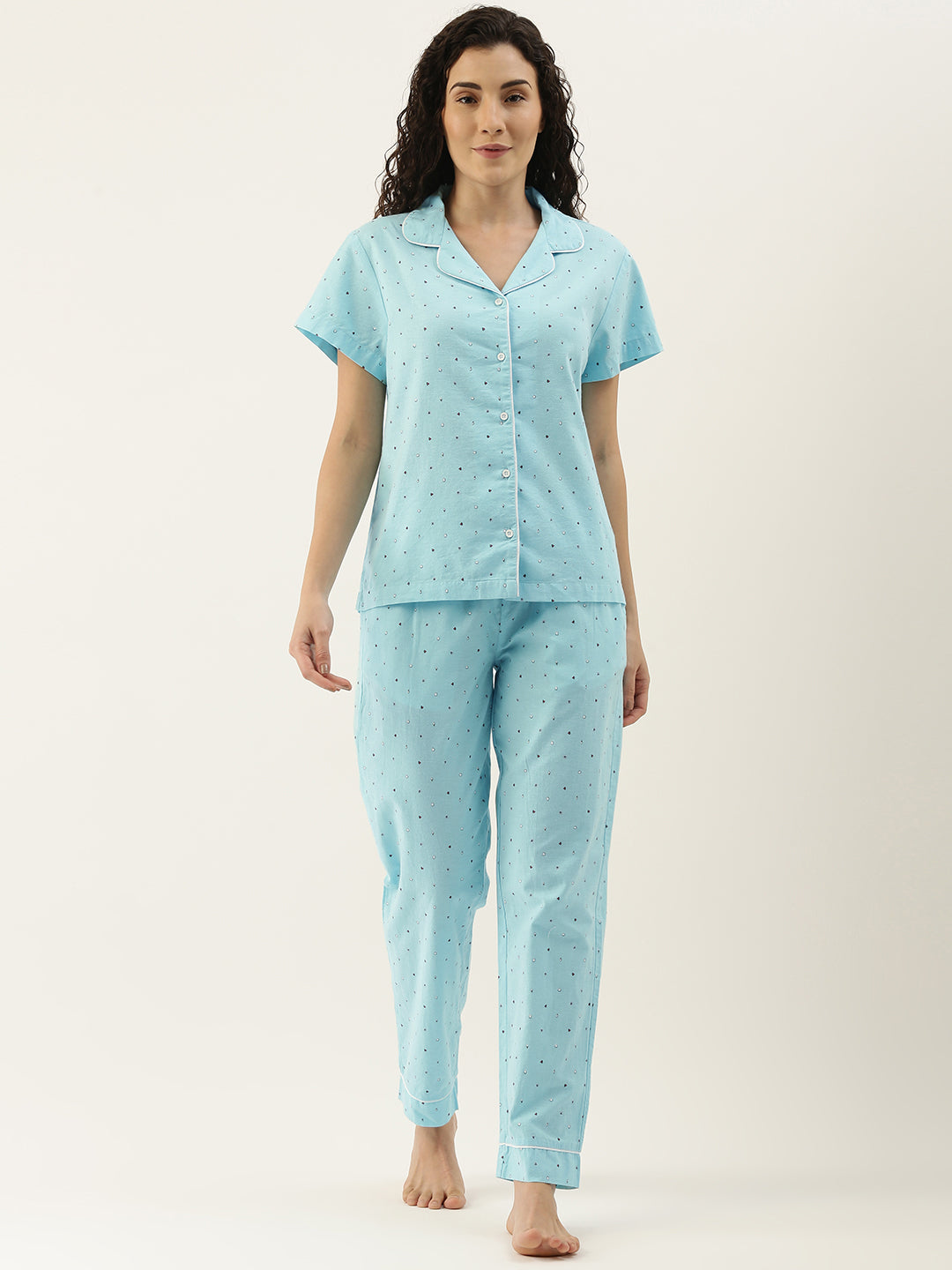 Printed Night Suit