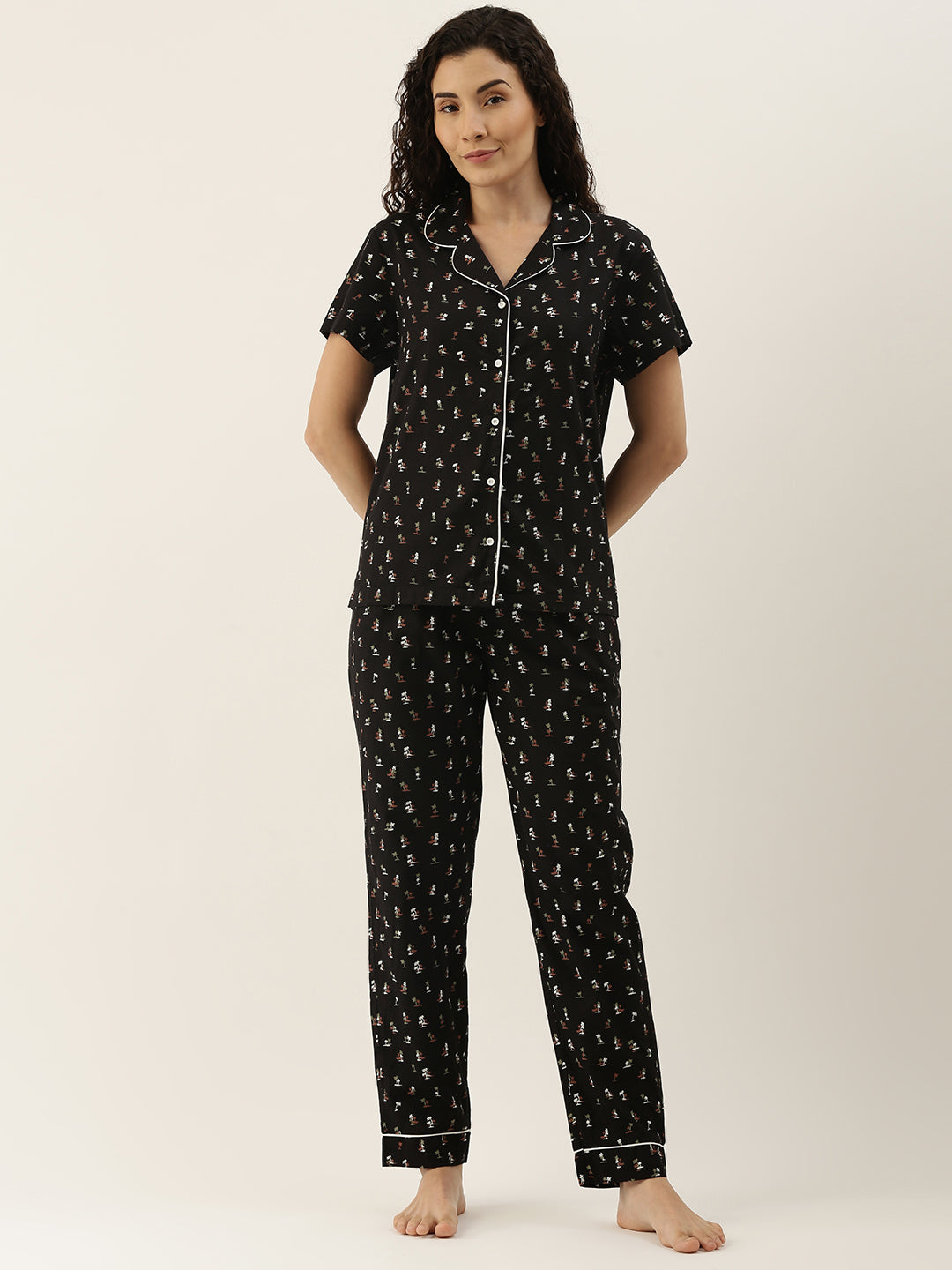 Printed Night Suit