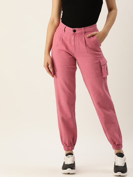 Pleated Joggers Trousers