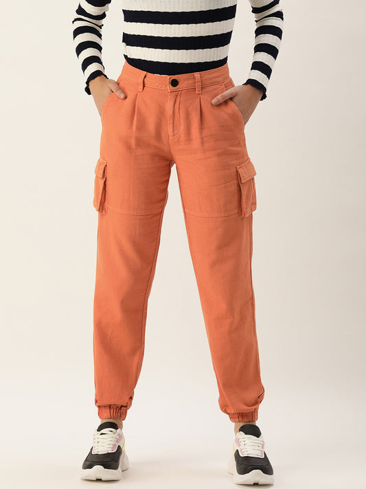 Pleated Joggers Trousers