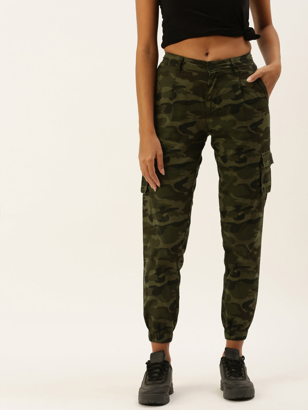 Printed Joggers