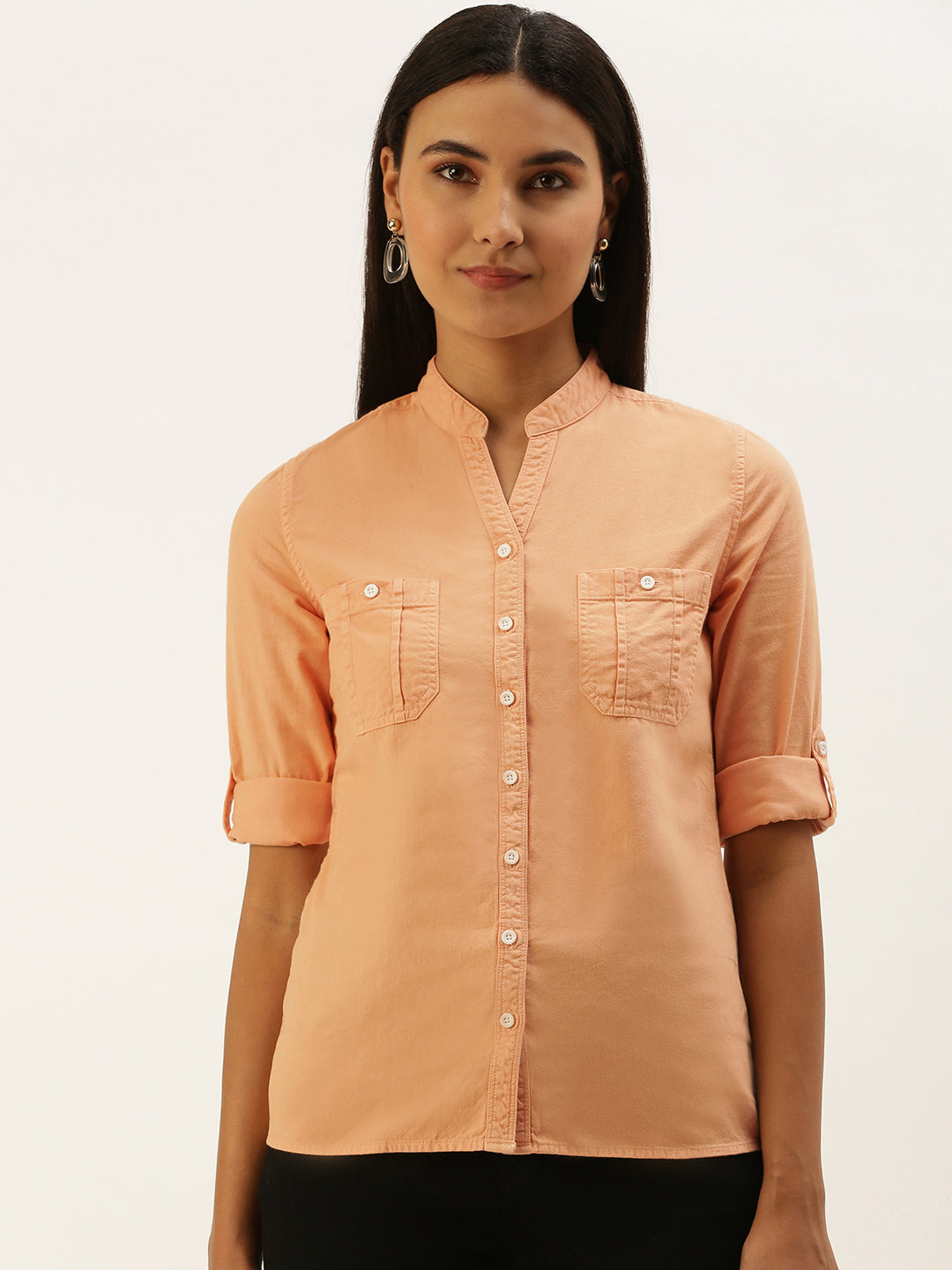 Solid Casual Shirt