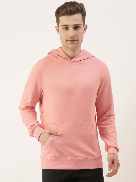 Solid Hooded Sweatshirt