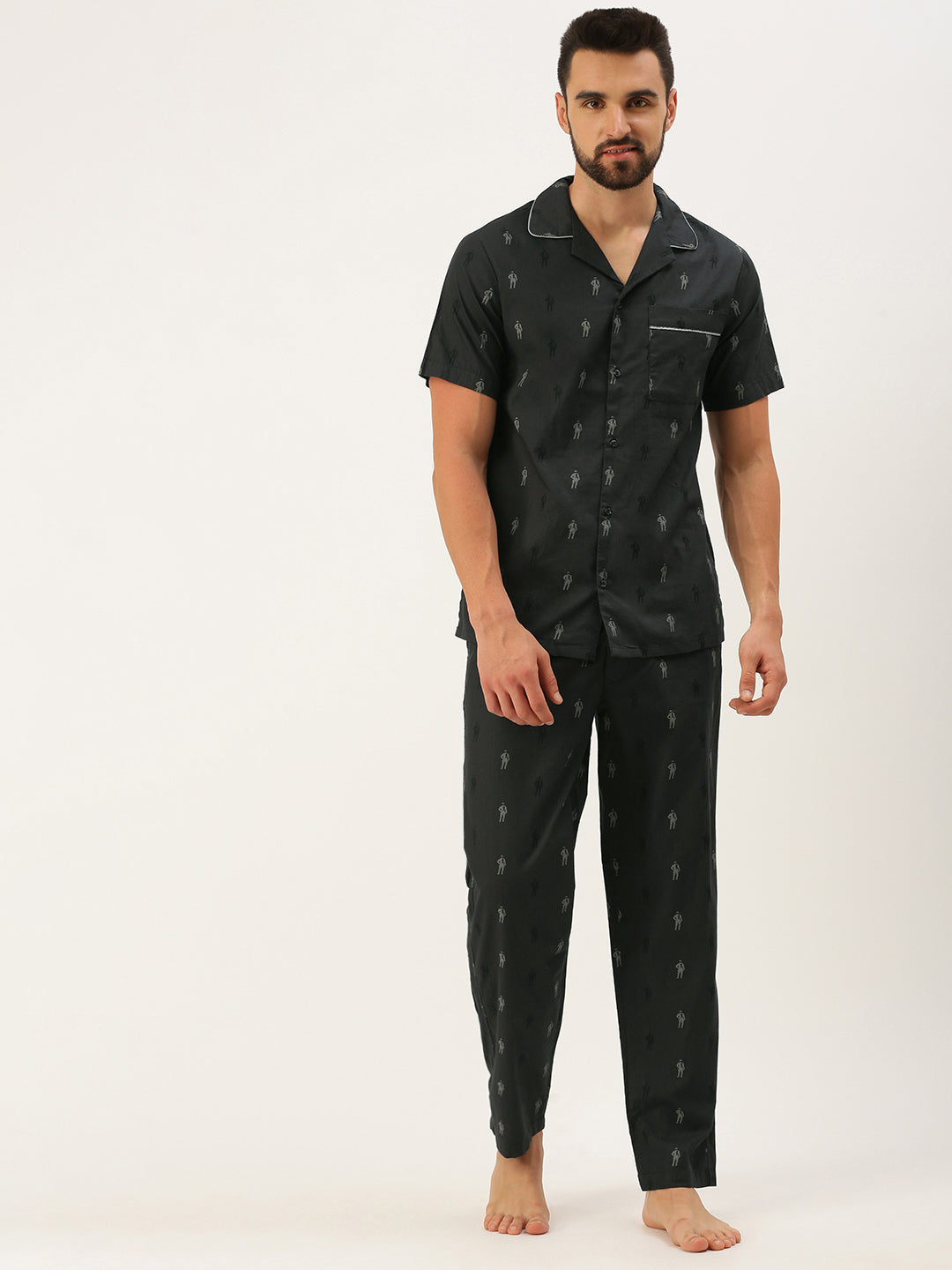 Printed Night Suit