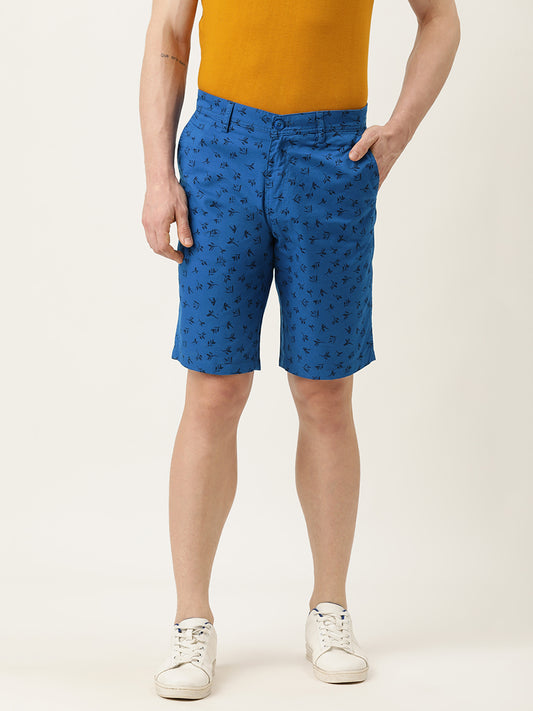 Printed Chino Shorts