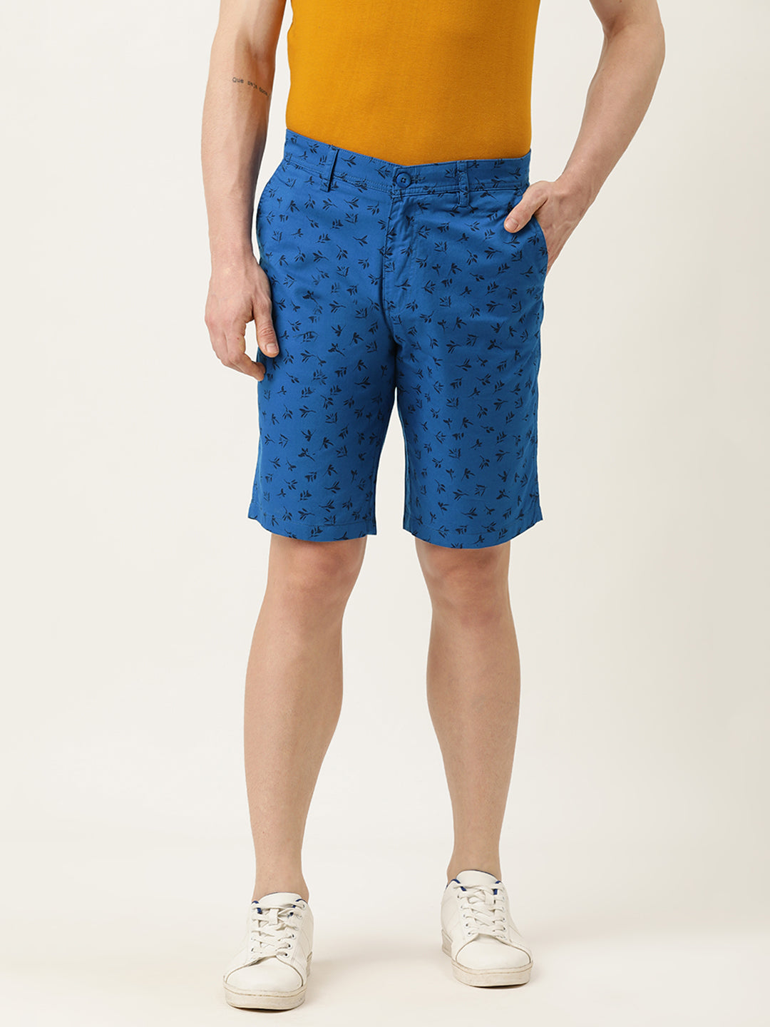 Printed Chino Shorts