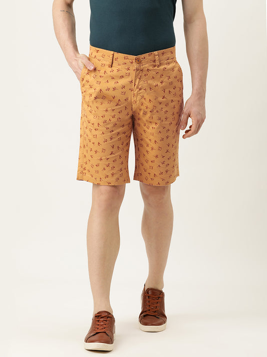 Printed Chino Shorts