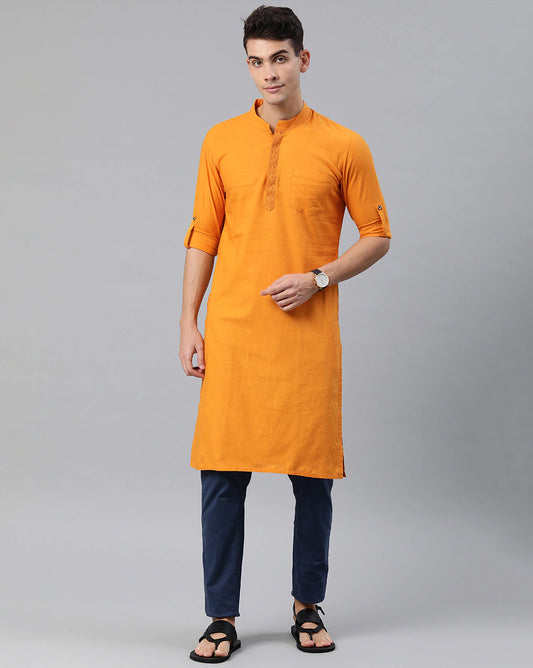 Solid Ethnic Kurta