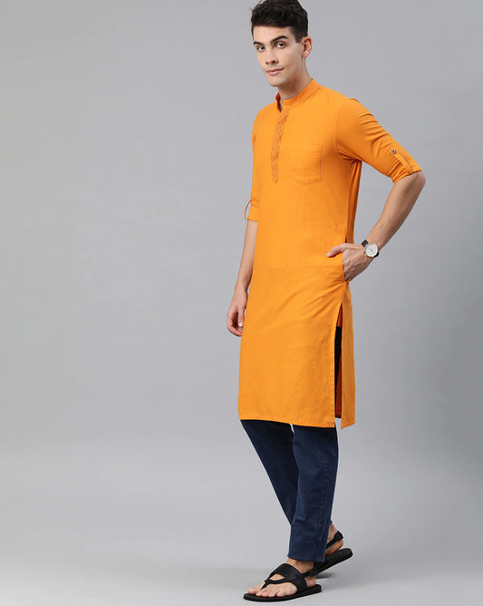 Solid Ethnic Kurta