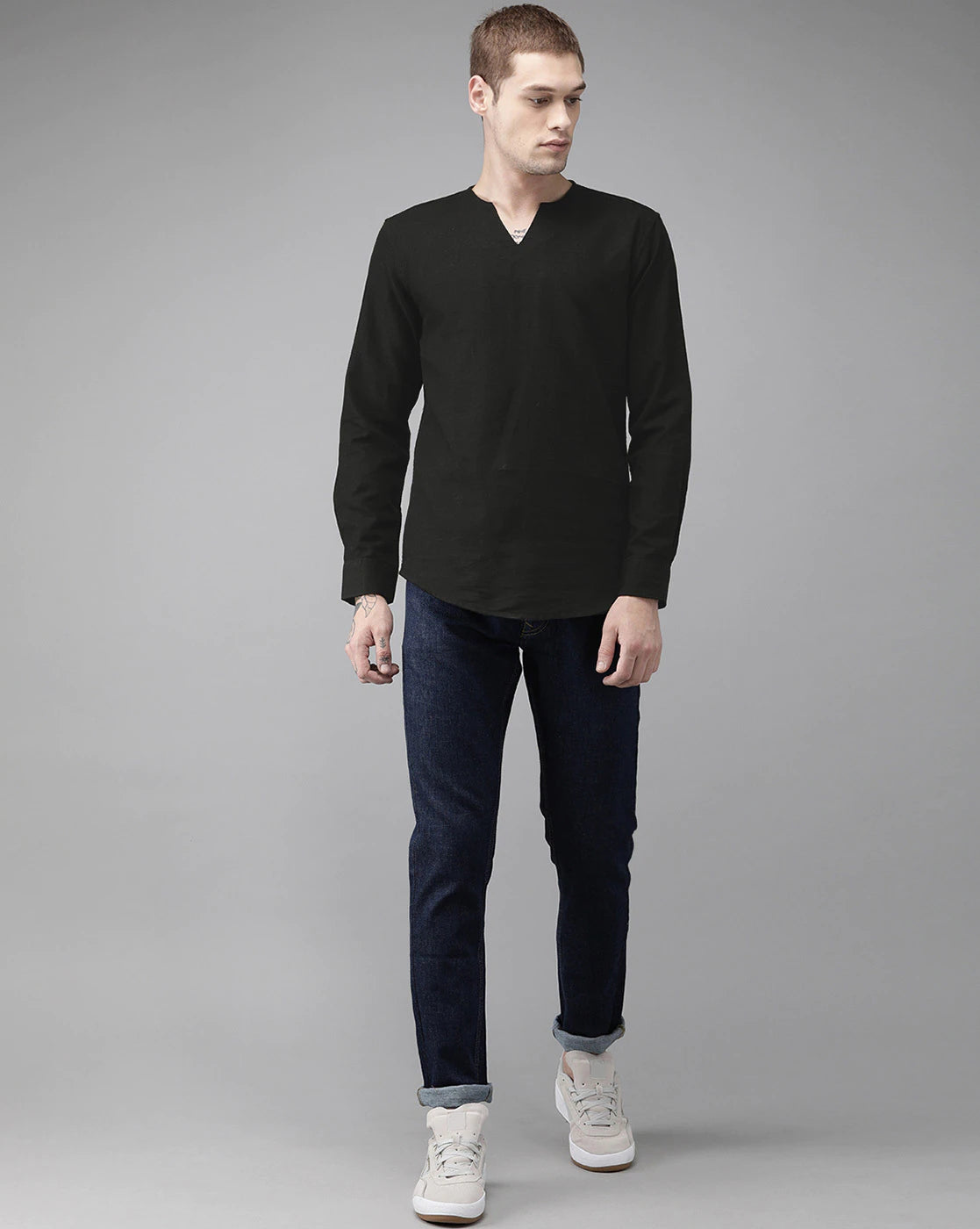 Solid Kurta