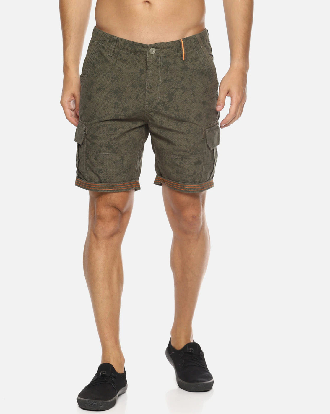 Printed Cargo Shorts